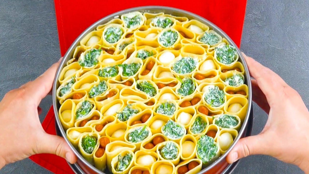Pon la pasta en un molde desmontable: ¡la vida puede ser tan deliciosa!