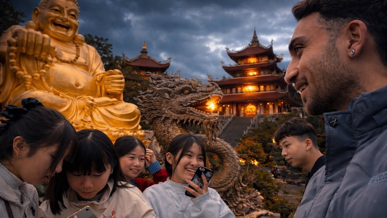 Indian Guy In 🇻🇳 Vietnam’s Temple || Public Reaction 🧐 