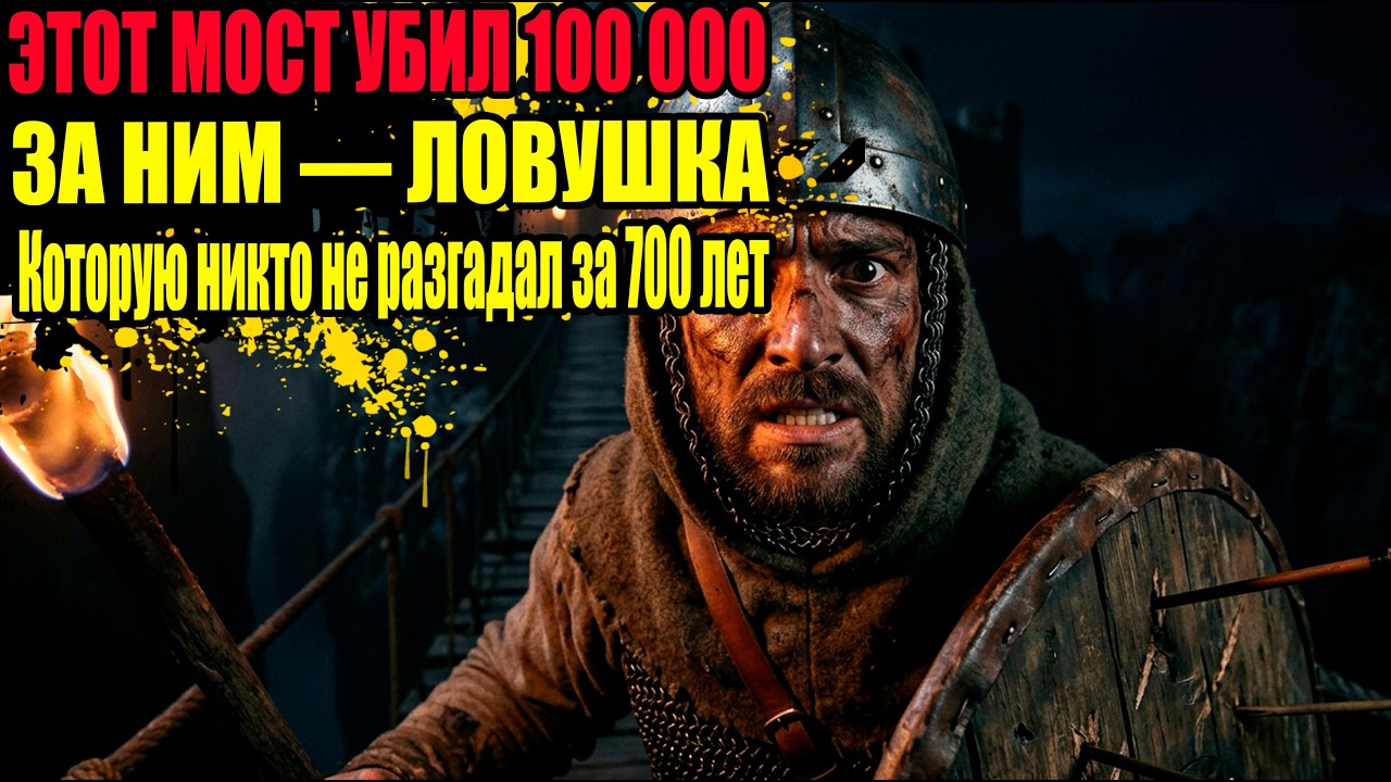 Почему НИ ОДНА АРМИЯ не могла пересечь этот мост 700 лет — самая смертоносная ловушка в истории