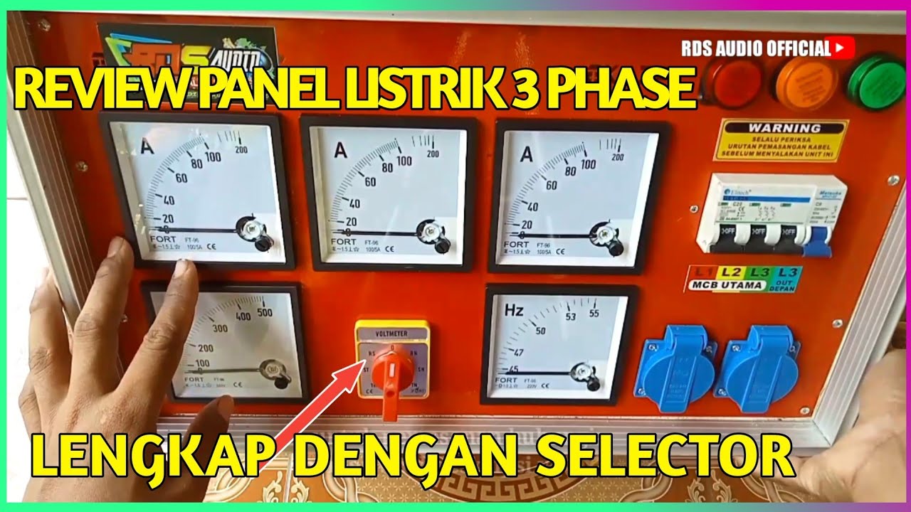 Panel Listrik 3 Phase + Grounding - Review Panel 3 phase sound system aman #rdsaudioofficial