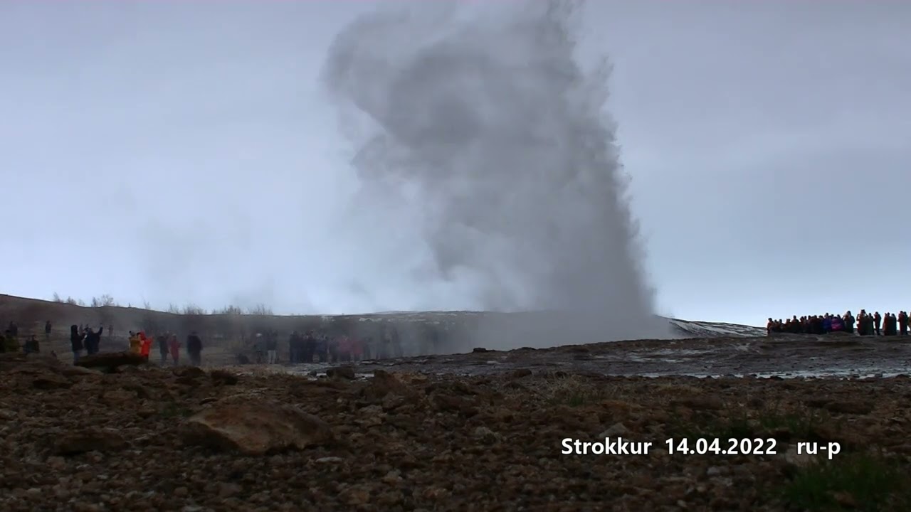 AIDAsol Ostern 2022 nach Island & NOR (10): Geysire (Strokkur), Gullfoss, Thingvellir