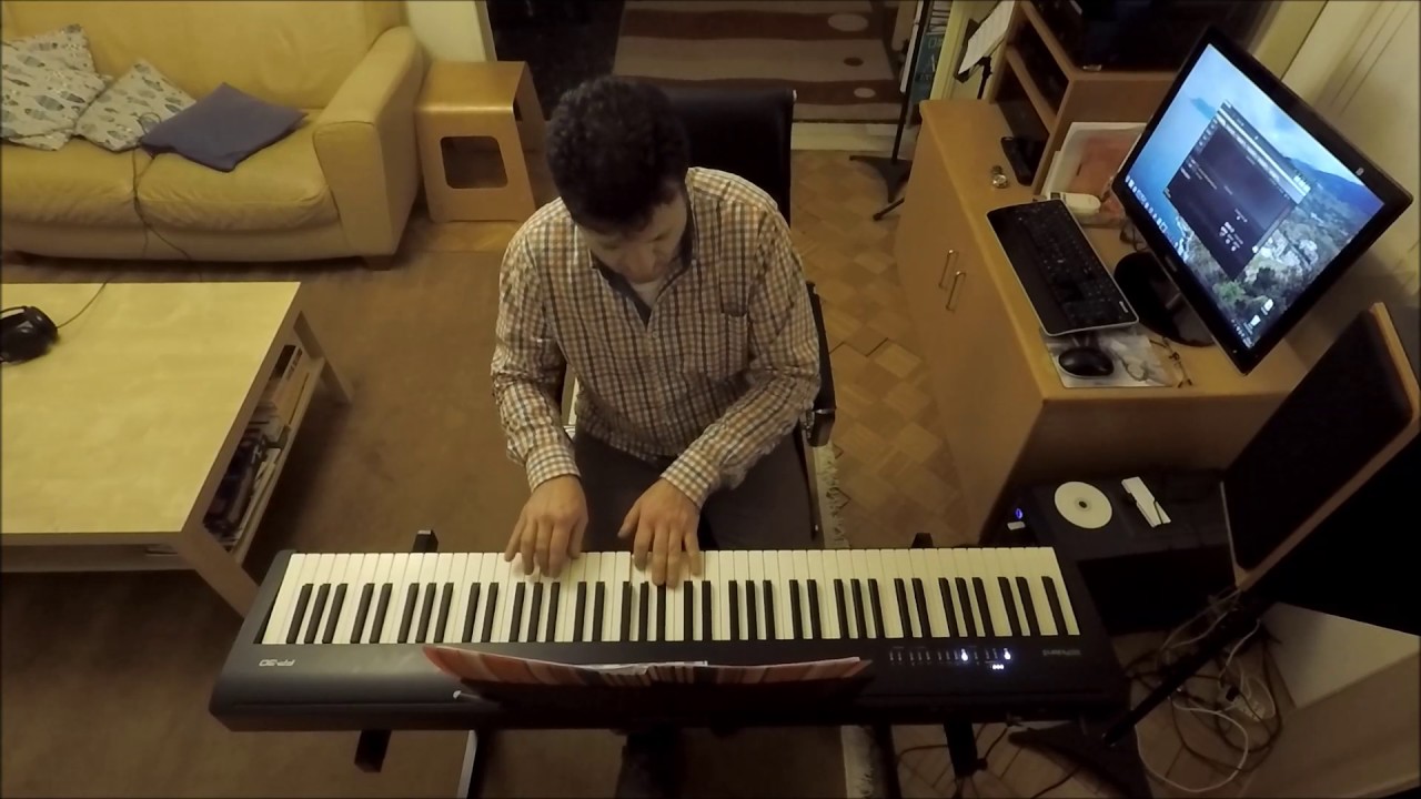 Adios Muchachos on Roland FP-30