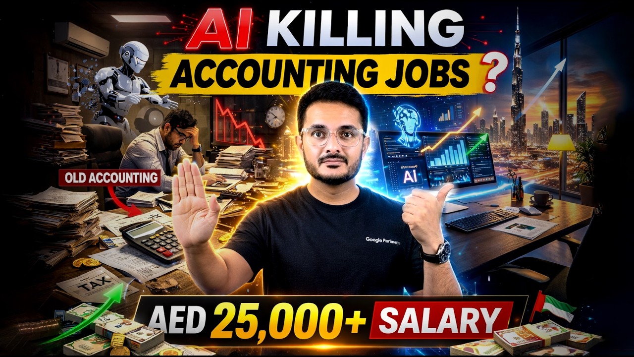 AI & Accountant Jobs in Dubai 2026 | Earn AED 25,000 or Get Replaced?