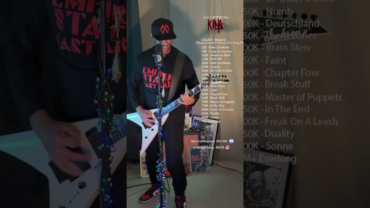 Vocal + Guitar Jam! (Metallica, Slipknot, Linkin Park, Deftones, SOAD, Rammstein, Requests etc.)