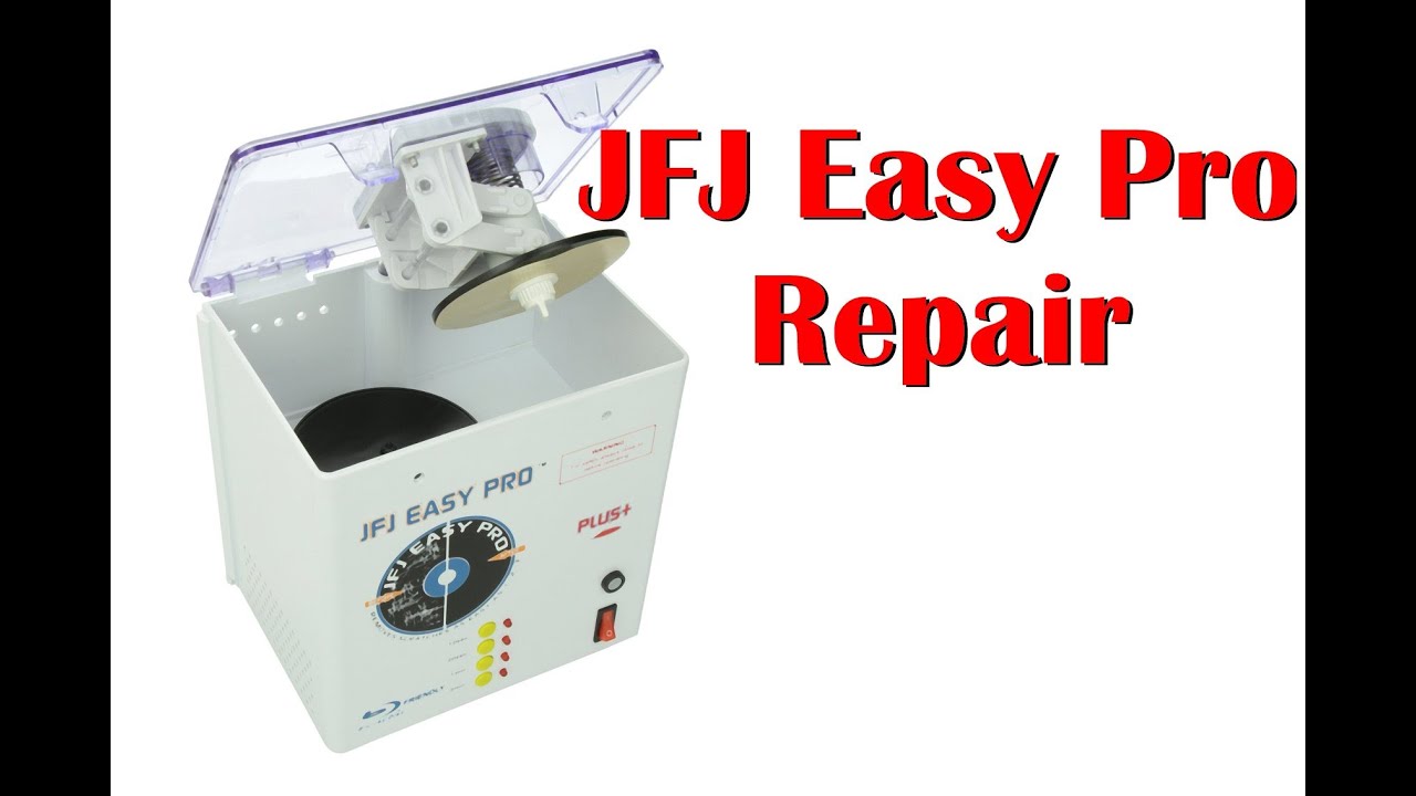 Repairing a JFJ Easy Pro CD / DVD Disc Restoration Machine