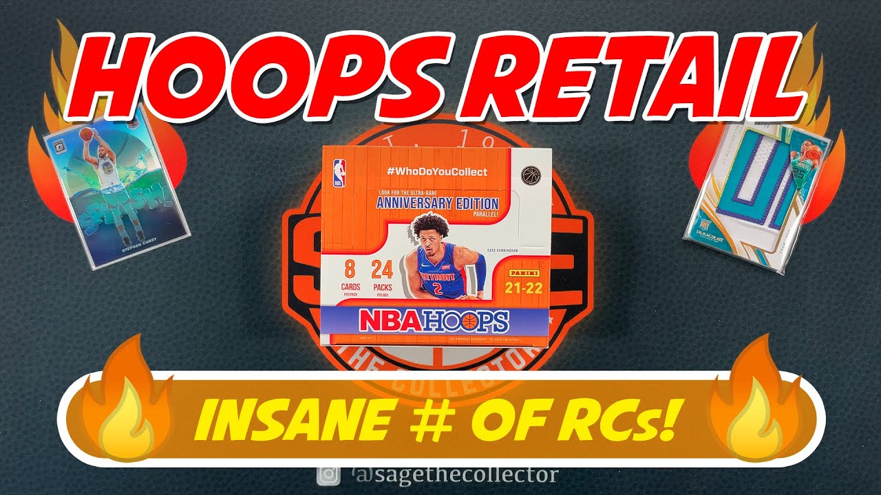 2021-22 NBA Hoops Retail Box 🔥 Ayo Red Explosion Hunting!