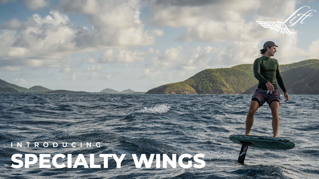 Lift Foil's Specialty Wings - Advanced Surf Wing Lineup