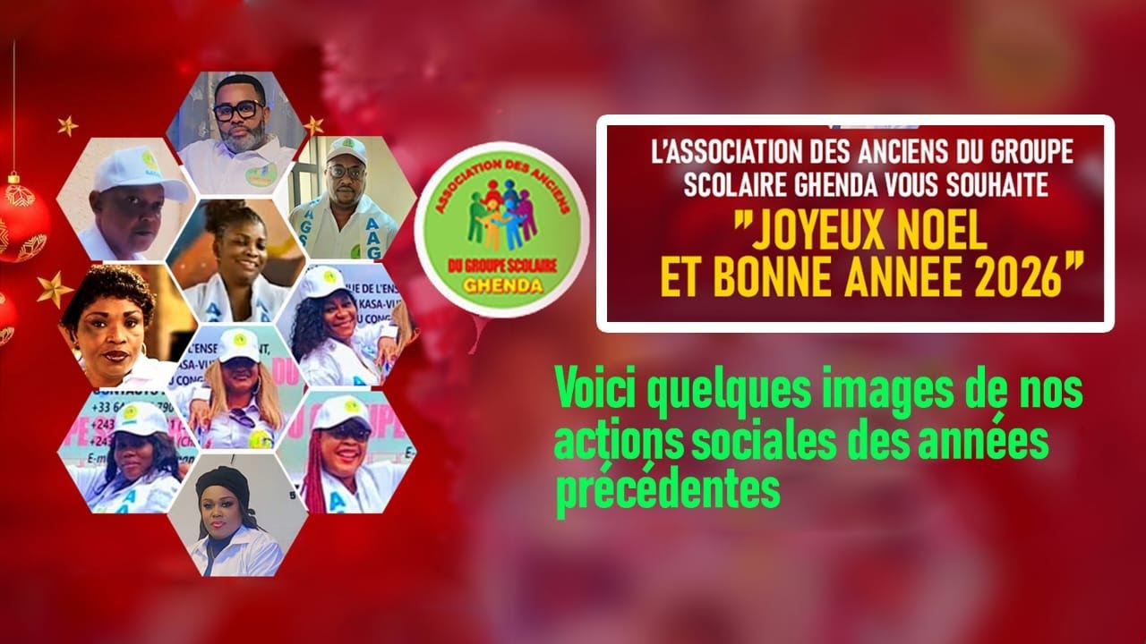 BILAN PROVISOIRE DE L'ASSOCIATION DES ANCIENS DU GROUPE SCOLAIRE GHENDA
