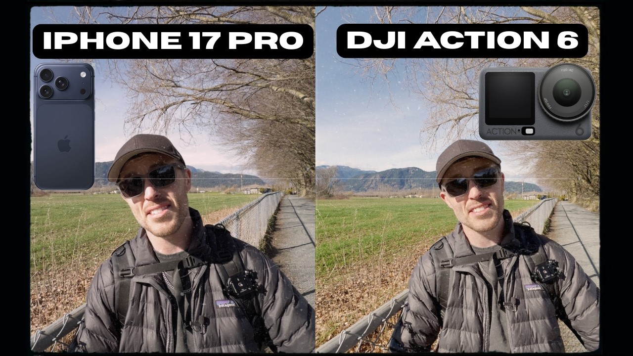 Should We Stop Buying Action Cameras? iPhone 17 Pro Max vs DJI Action 6