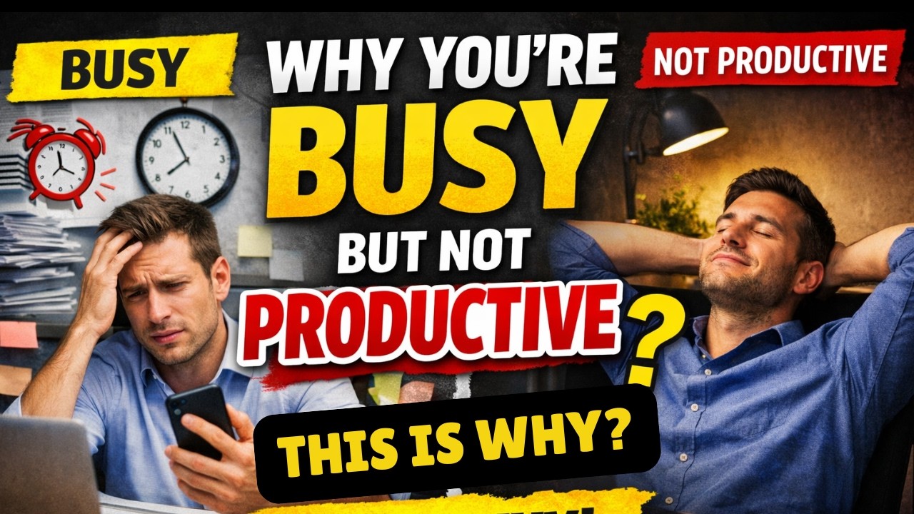 Why You’re Busy but Not Productive I Mind Management not Time Management