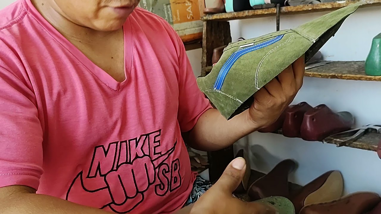 COMO MONTAR UN ZAPATO ARTESANALMENTE.