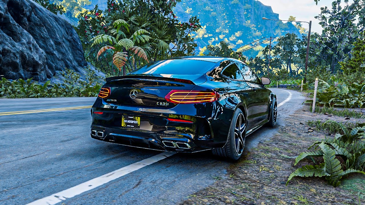 Driving Mercedes C63s Coupe