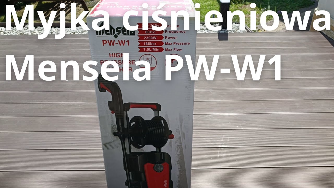 Myjka ciśnieniowa Mensela PW-W1 - recenzja