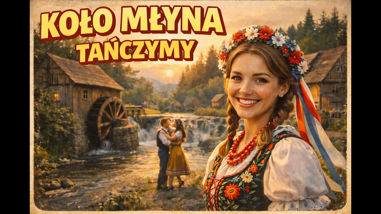 KOŁO MŁYNA TAŃCZYMY 🌾 | Polska Polka Weselna | Wiejska Zabawa 2026