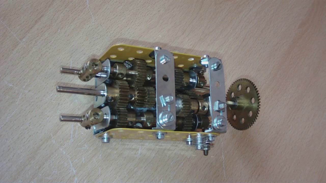 Meccano Sports Motor Car Gearbox
