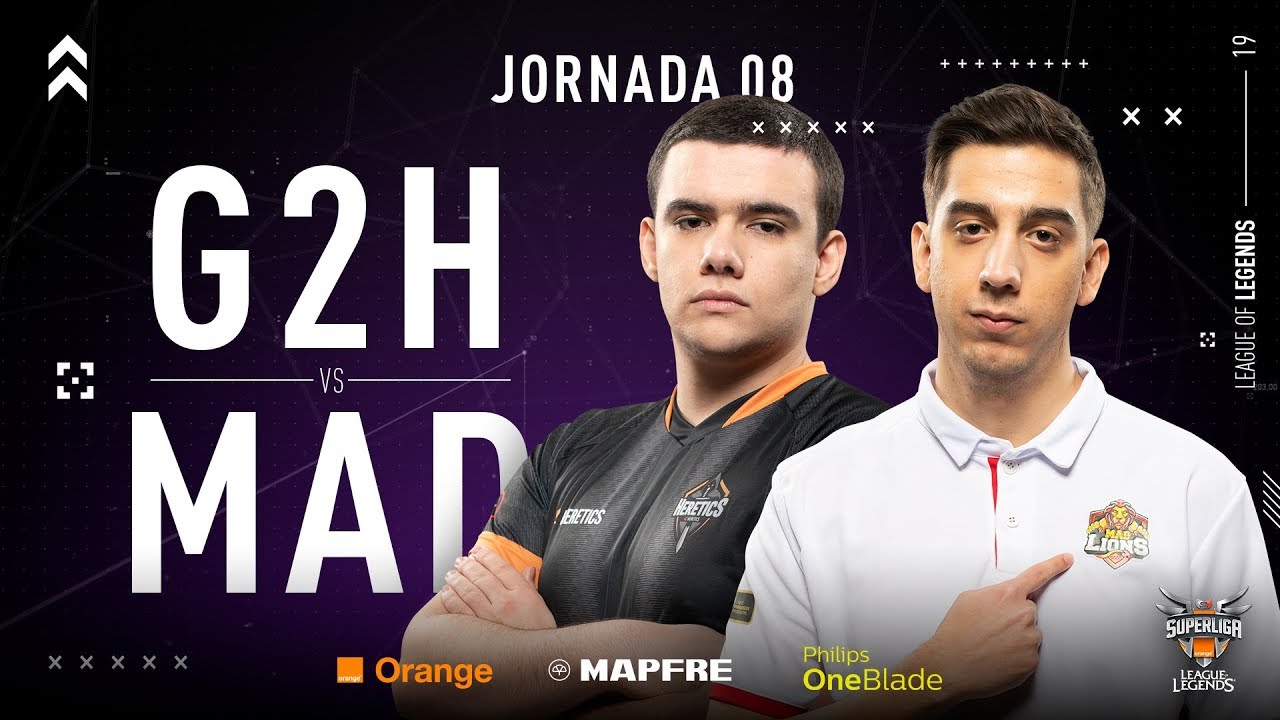 G2 HERETICS VS MAD LIONS E.C. | Superliga Orange League of Legends | Jornada 08 | Temporada 2019