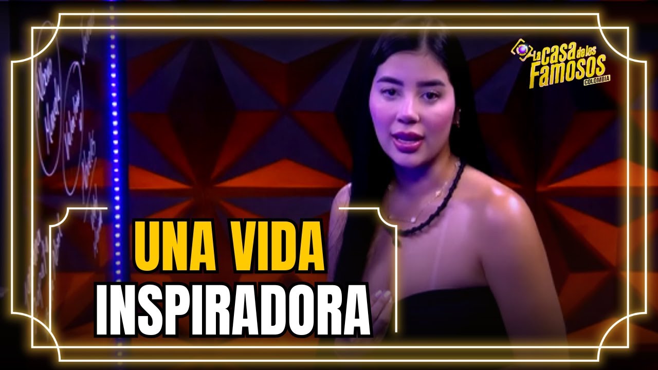 Mariana Zapata INSPIR&Oacute; con su historia de VIDA | La casa de los famosos Colombia 2026