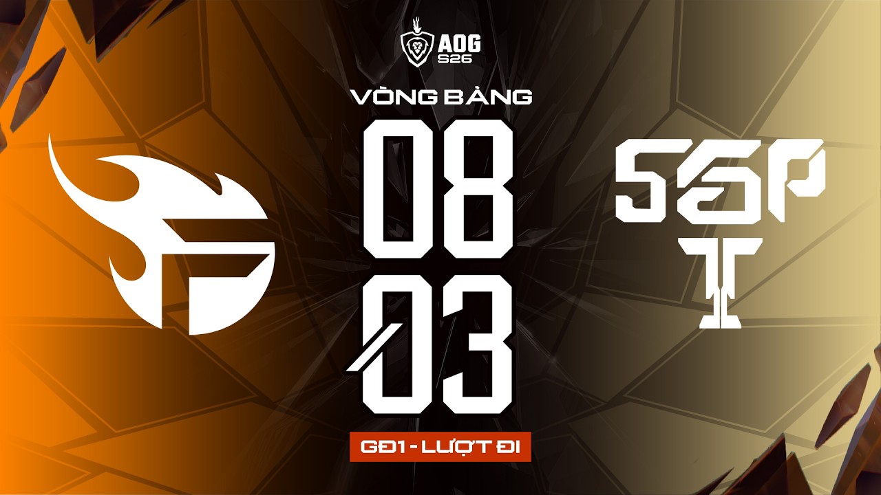 FPT X FLASH VS SAI GON PHANTOM | GIAI ĐOẠN 1 - VÒNG BẢNG | ĐTDV MÙA XUÂN 2026 (NGÀY 08/03)