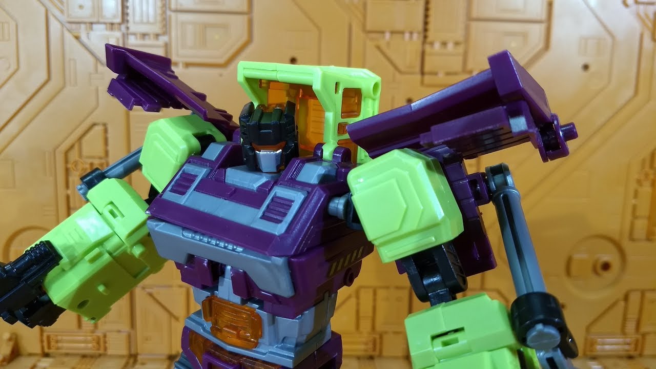 Review Transformers NBK-03 Bulldozer KO GT-1D Bonecrusher Devastator Javitron Español