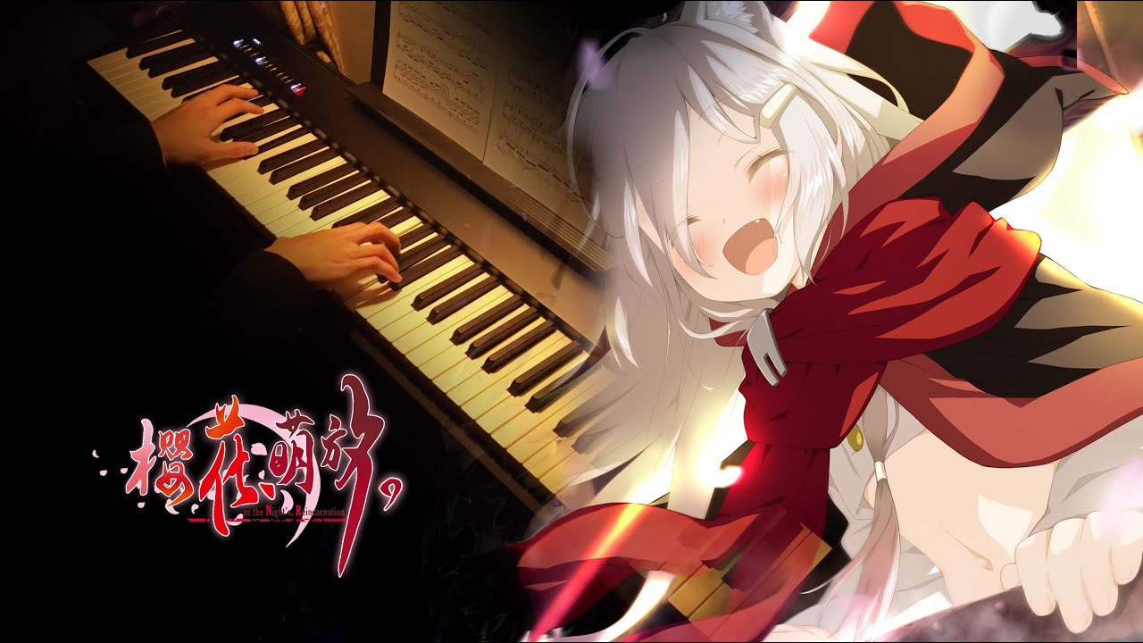 【さくら、もゆ。】OP「さくら、Reincarnation」&  ED「終わらない物語」 Piano Arrangement