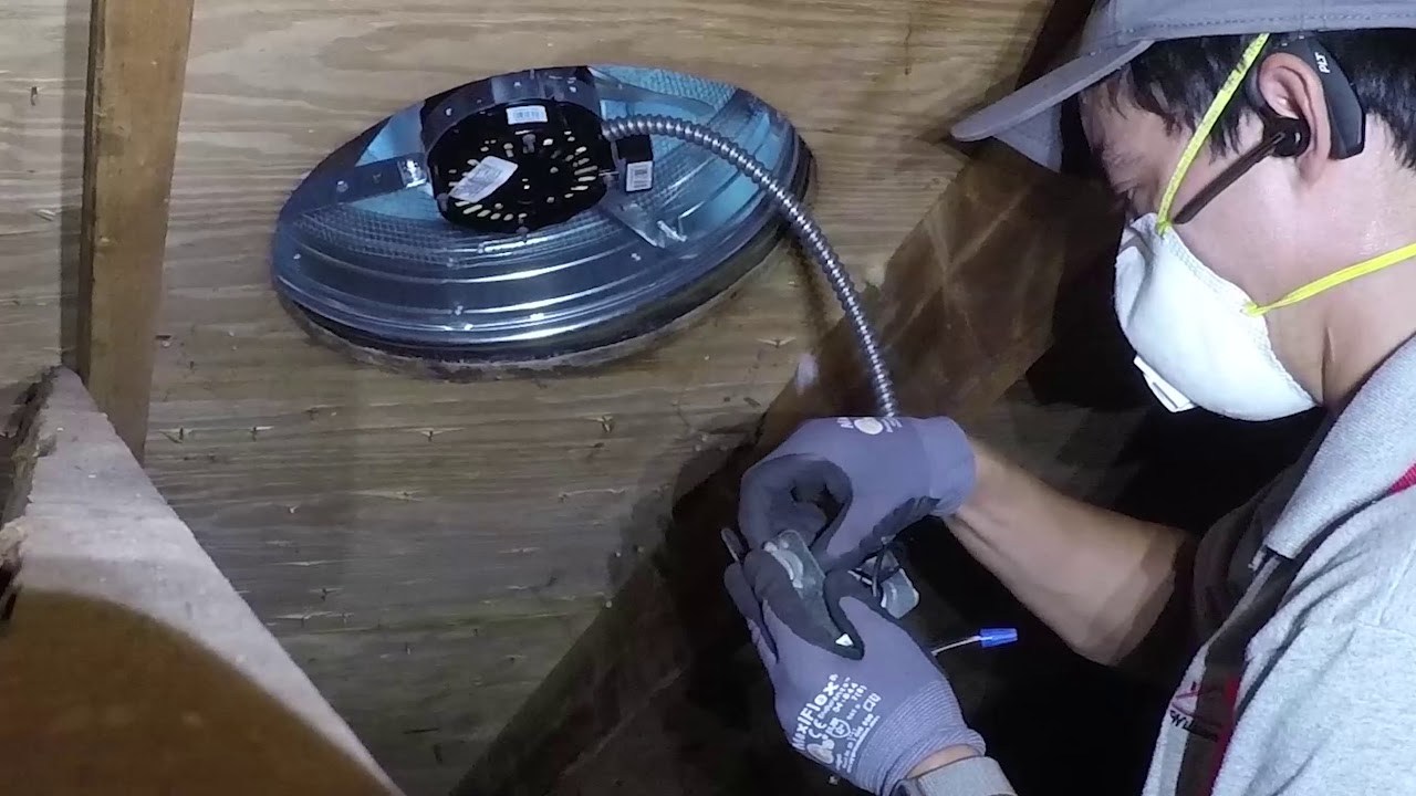 Attic Ventilation/Fan install