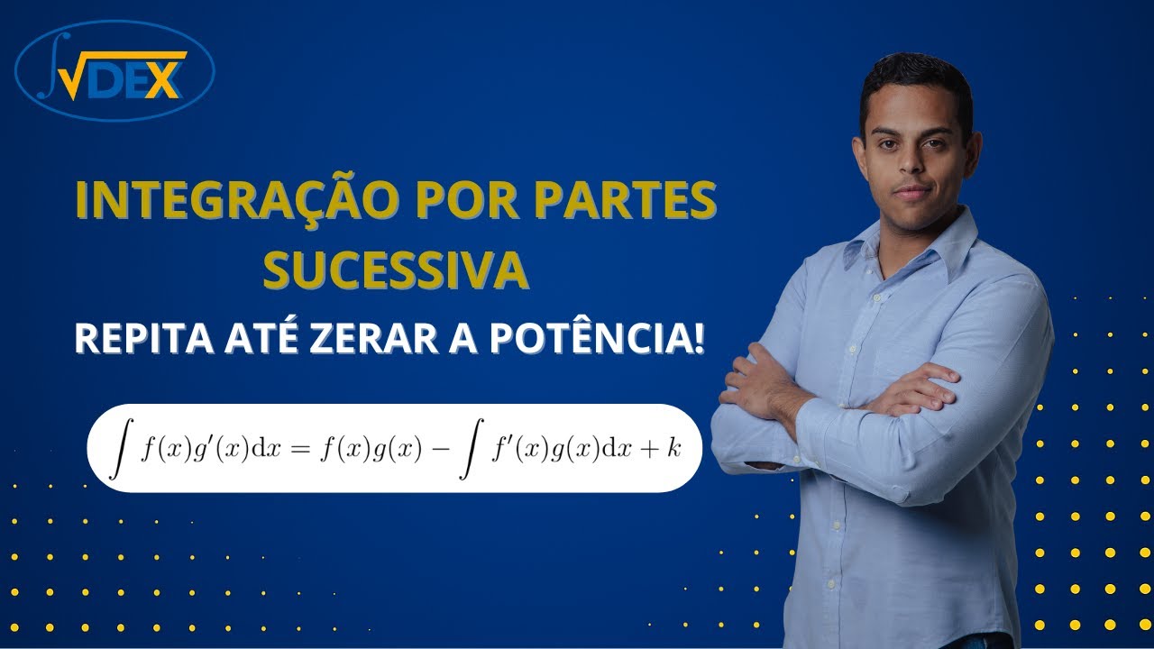 Integração por Partes Sucessiva | Potências Quadráticas x Seno