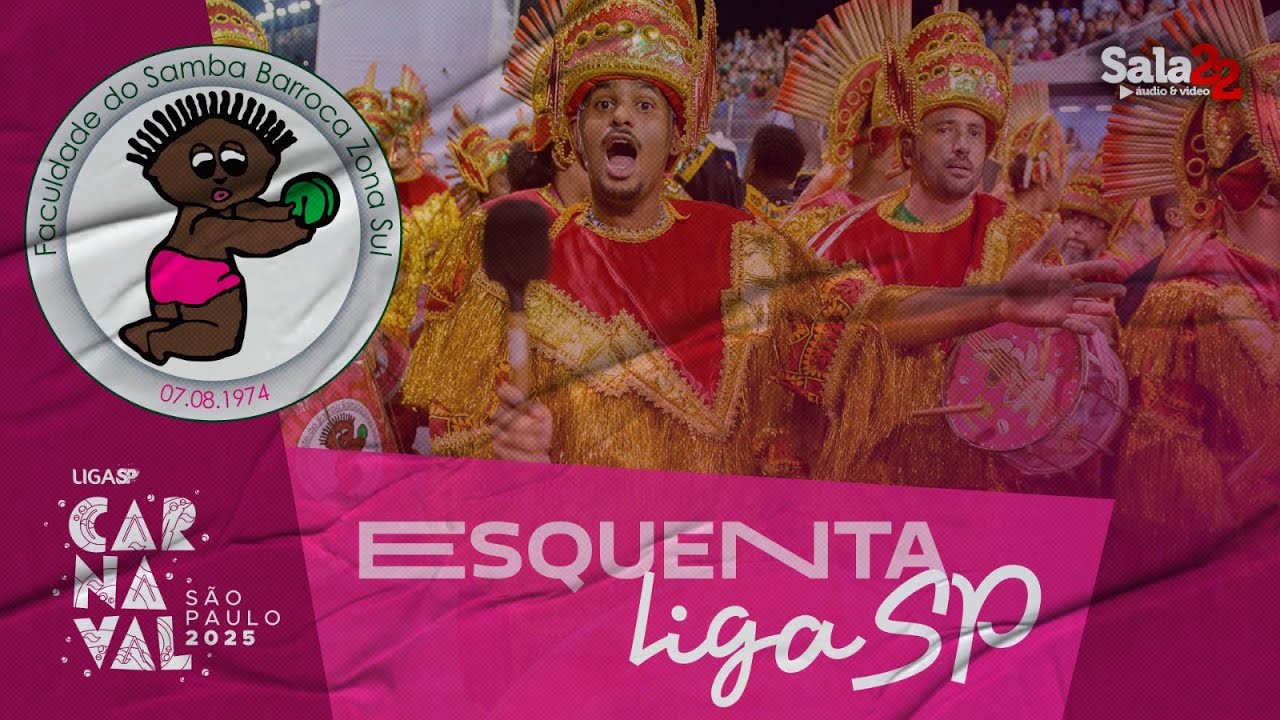 BARROCA ZONA SUL 4K - ESQUENTA | CARNAVAL 2025 - LIGA-SP