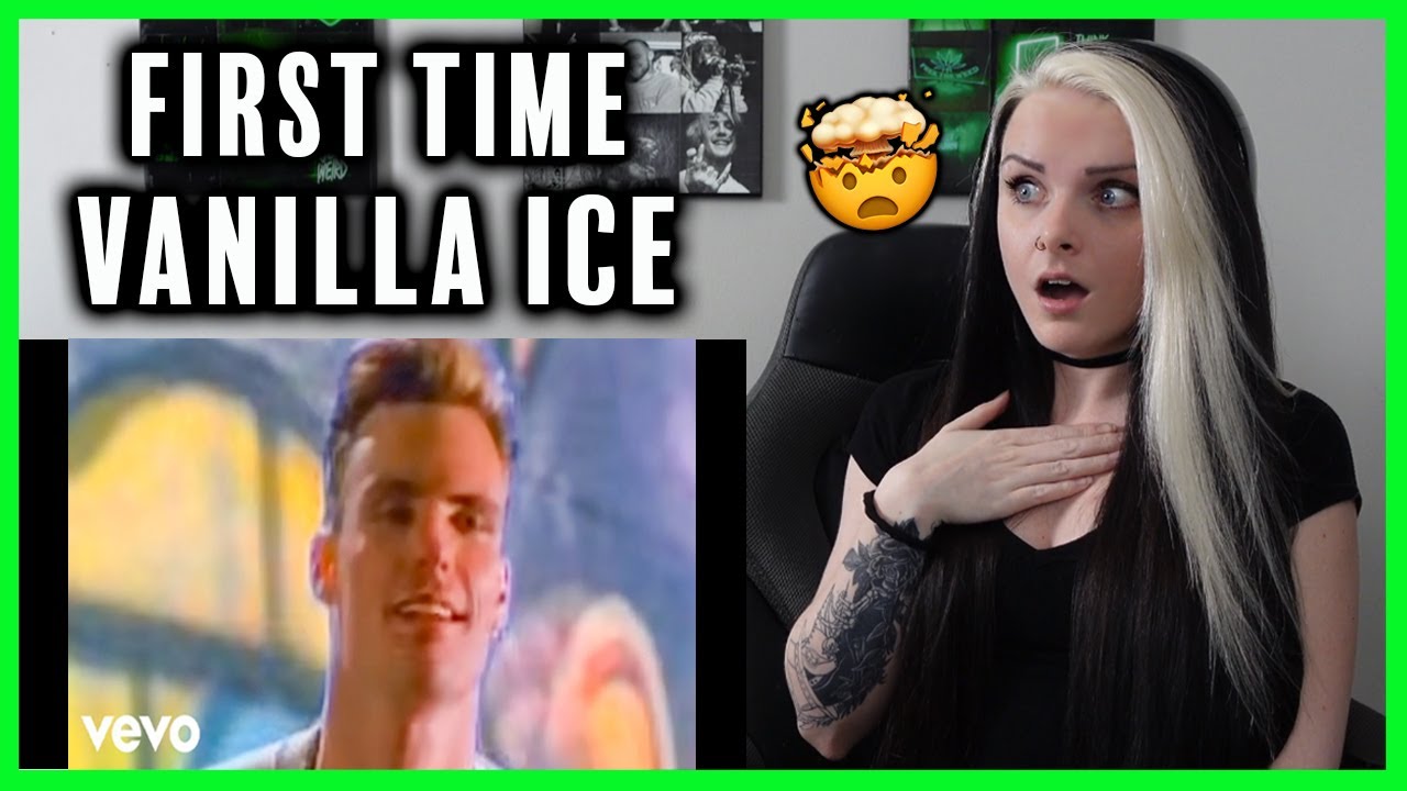ПЕРВЫЙ РАЗ слушаю VANILLA ICE - Ice Ice Baby (официальный клип) РЕАКЦИЯ