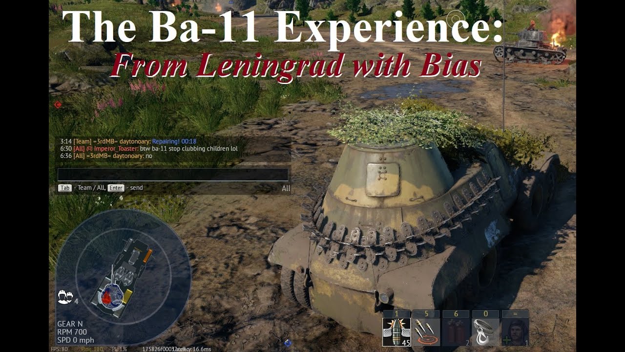 The BA-11 Experience: From Leningrad with Bias