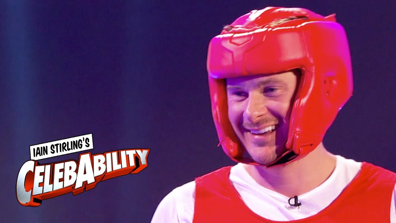 Lee Ryan Punches Himself In The Face | Iain Stirling's CelebAbility