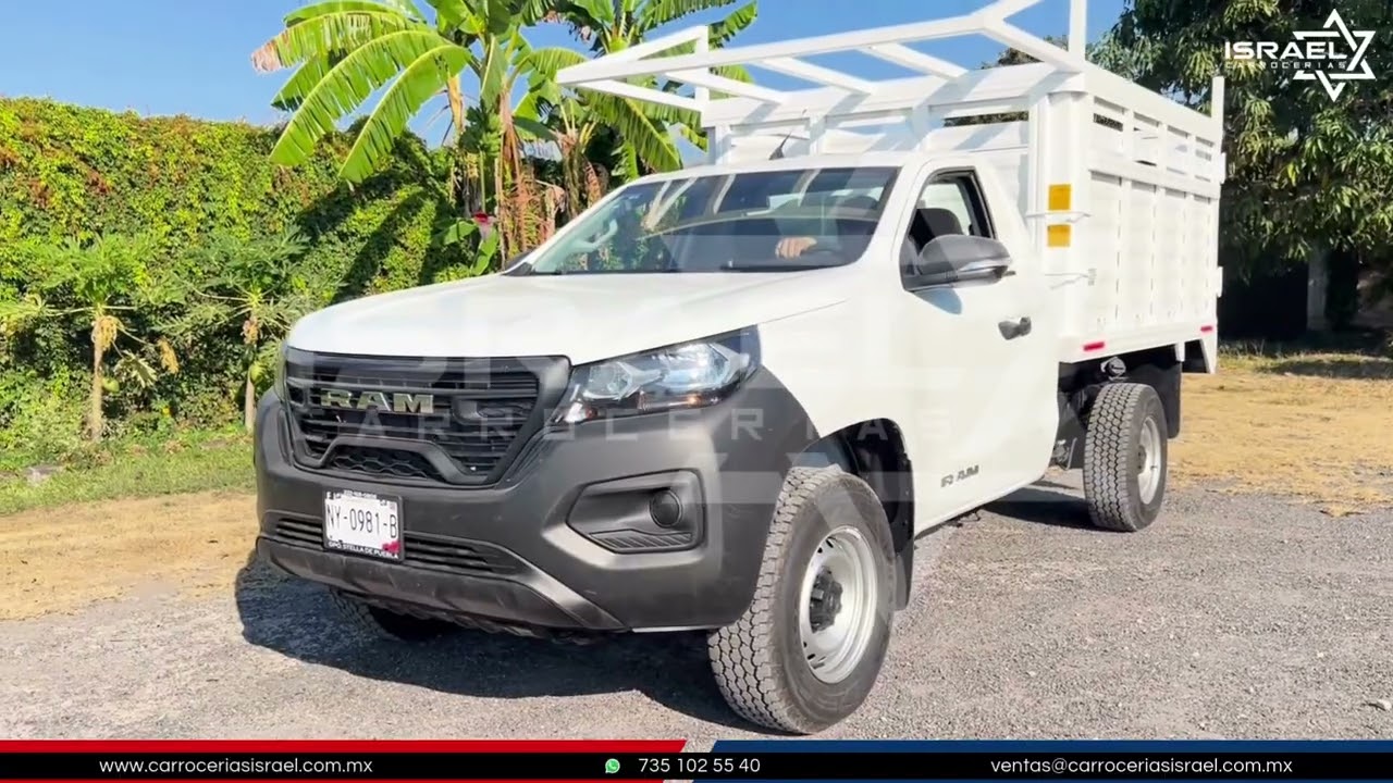 CARROCERIA FERRETERA 1.5 TON - RAM
