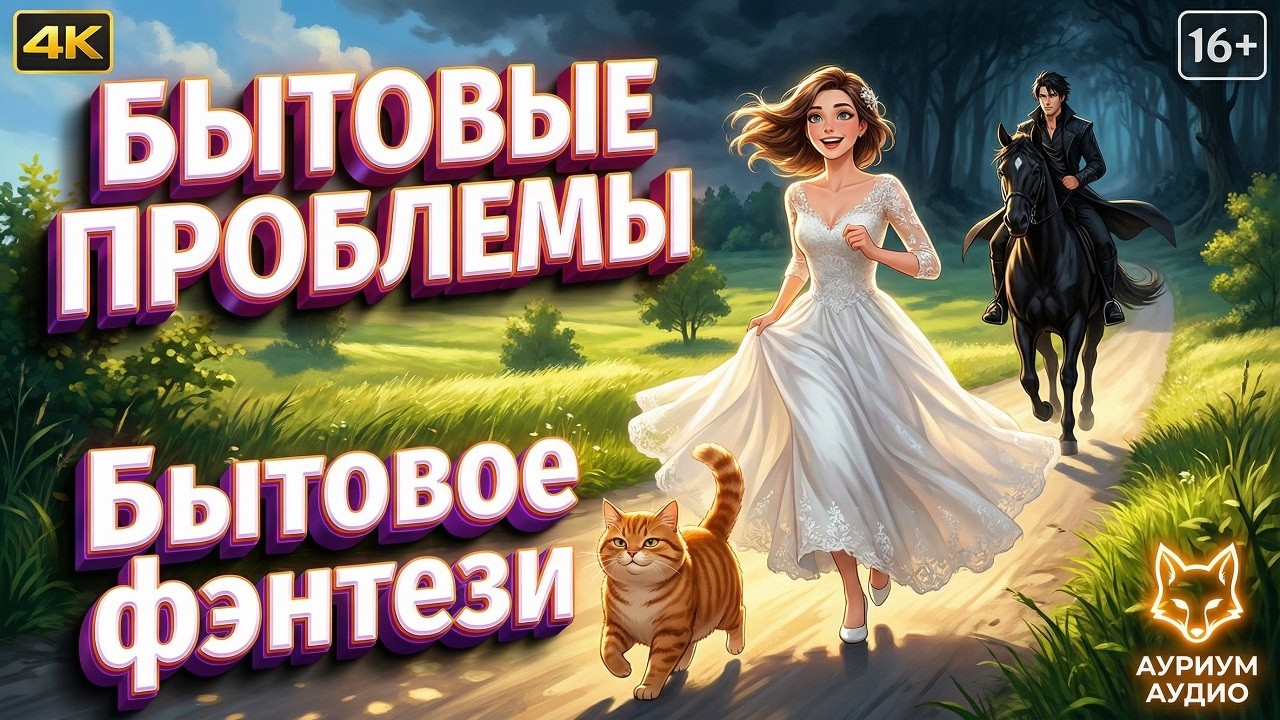 БЫТОВЫЕ ПРОБЛЕМЫ 🐱 БЫТОВОЕ ФЭНТЕЗИ 🐱 АУДИОКНИГА ПОЛНОСТЬЮ