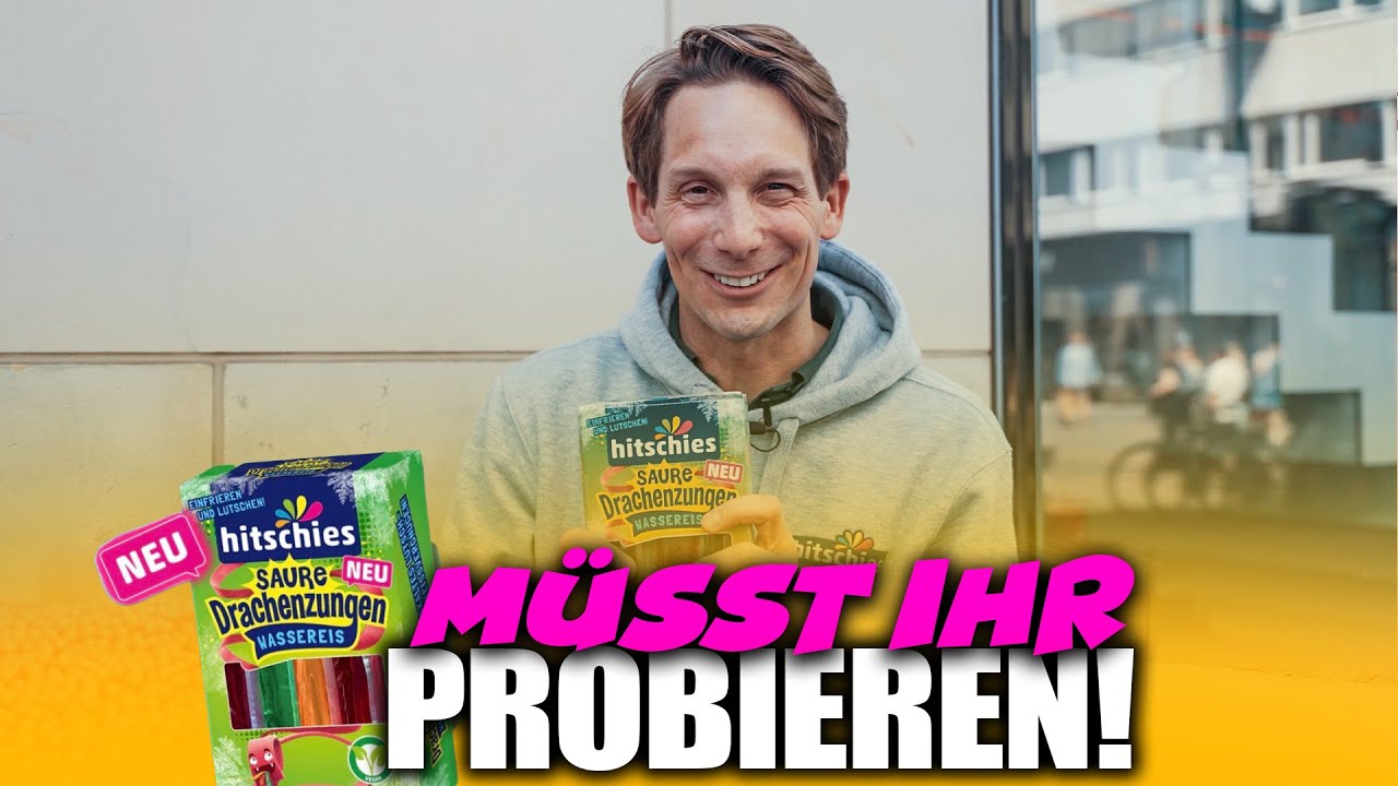 (Anzeige) Hitschies Drachenzungen Wassereis! Der nächste TikTok Trend?!