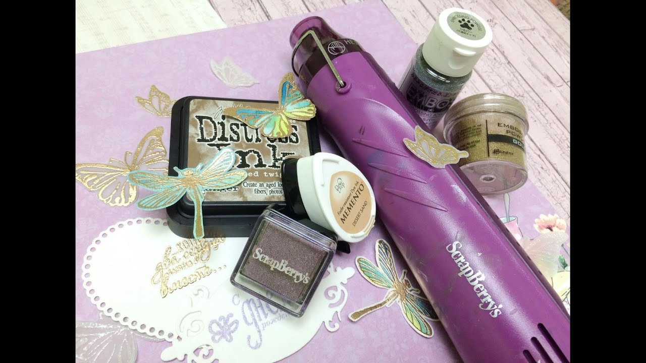 Горячий эмбоссинг !!! Hot embossing !!!