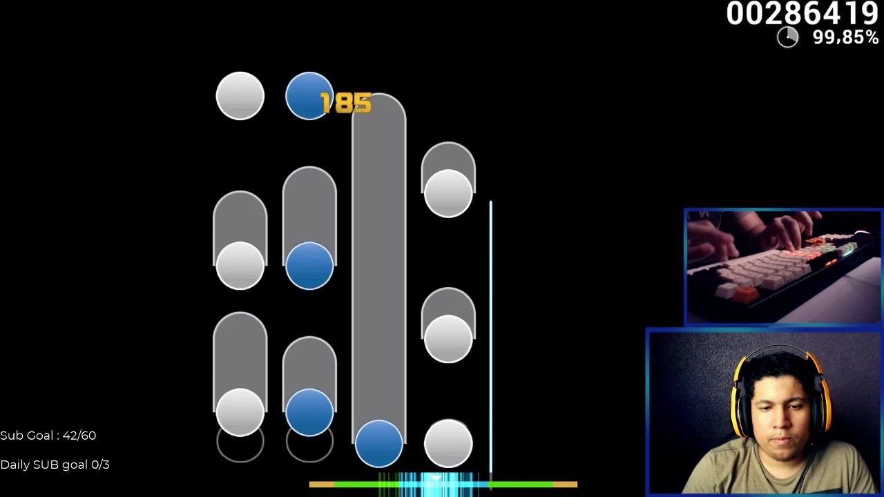 [osu!mania] Camellia - Nacreous Snowmelt (Sightread)