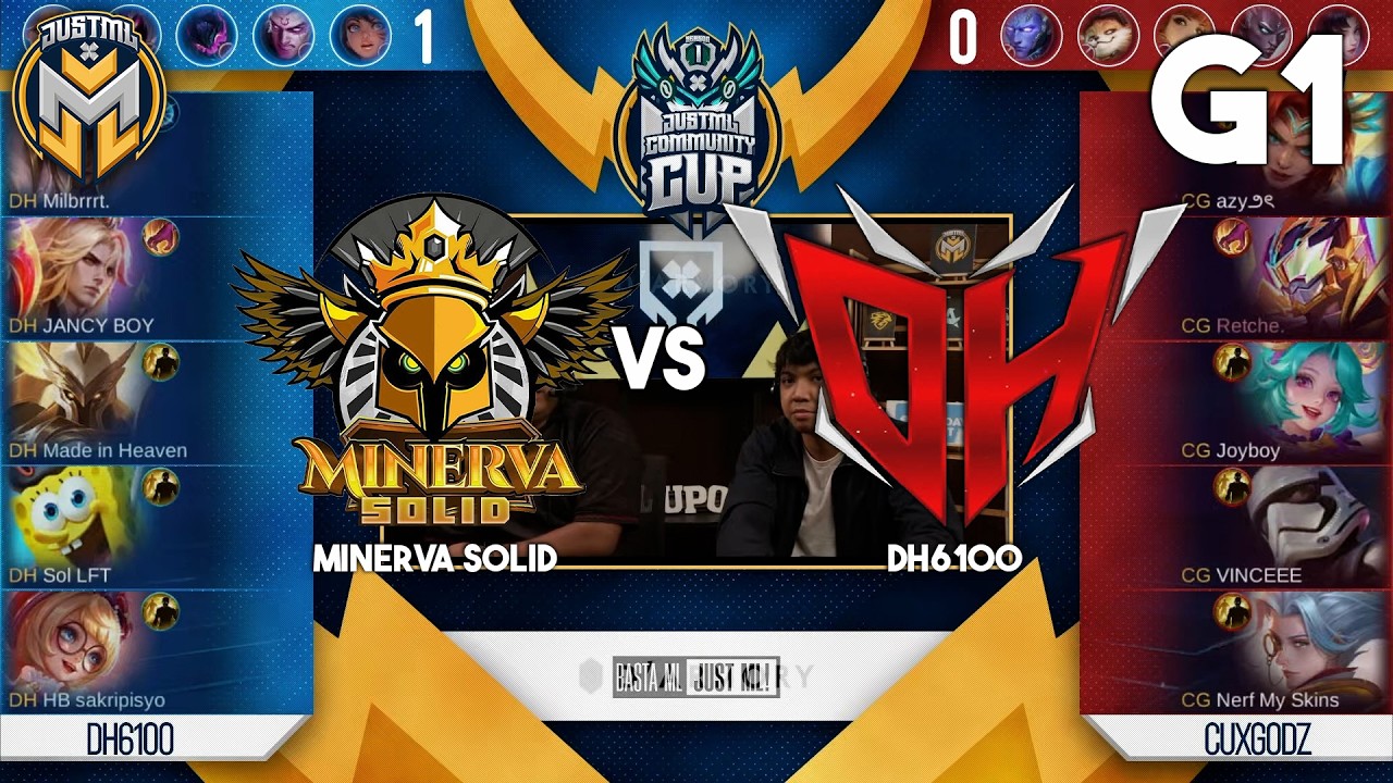 MNRV vs DH - GAME 1 | Grand Finals | Just ML Community Cup
