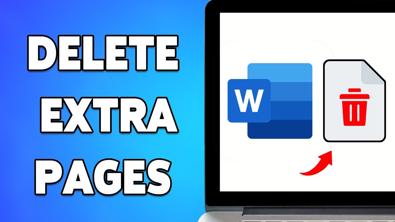 How To Delete Extra Pages On Word 2024 | Microsoft Word Editing Guide