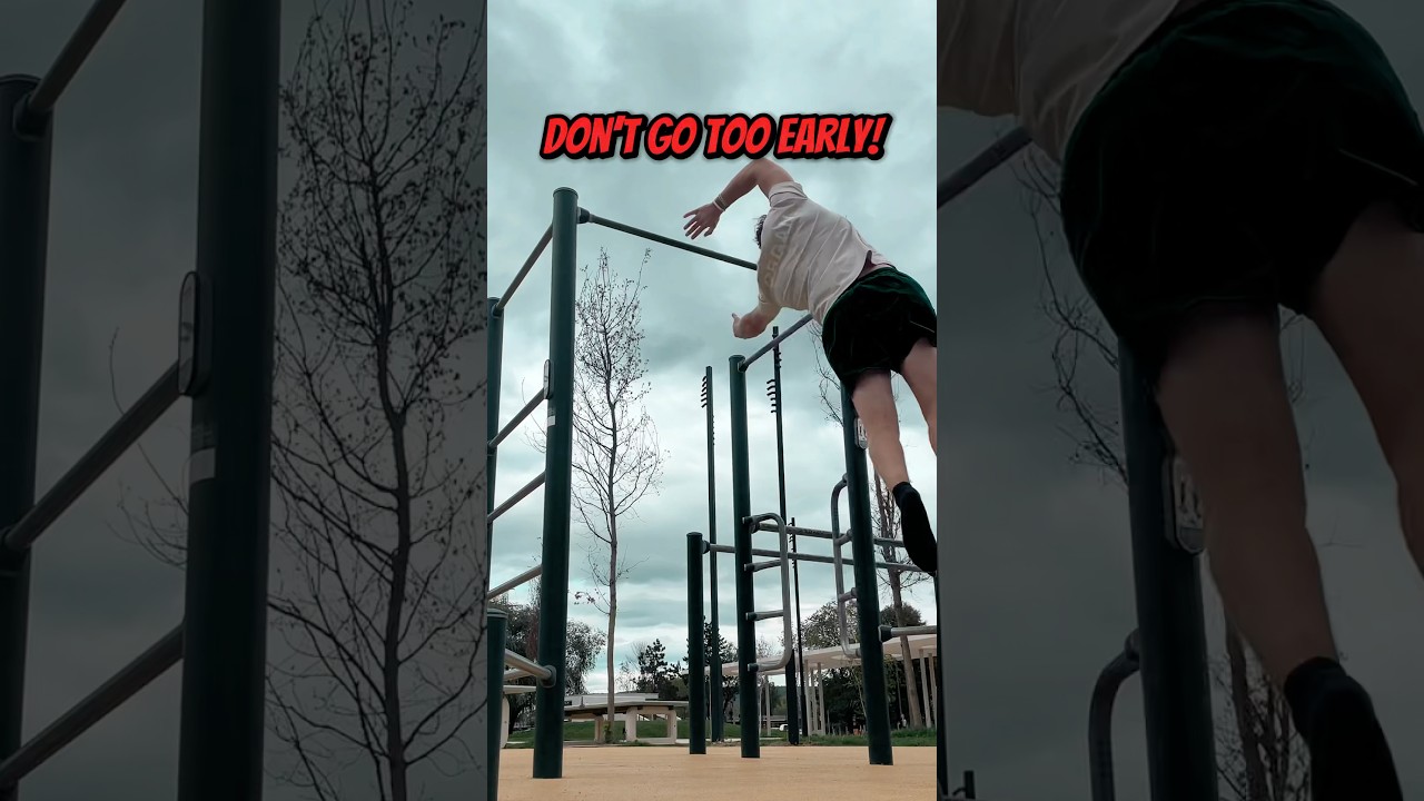 Easy steps to learn swing 180! 📈🤝 #calisthenics #progression #stepbystep