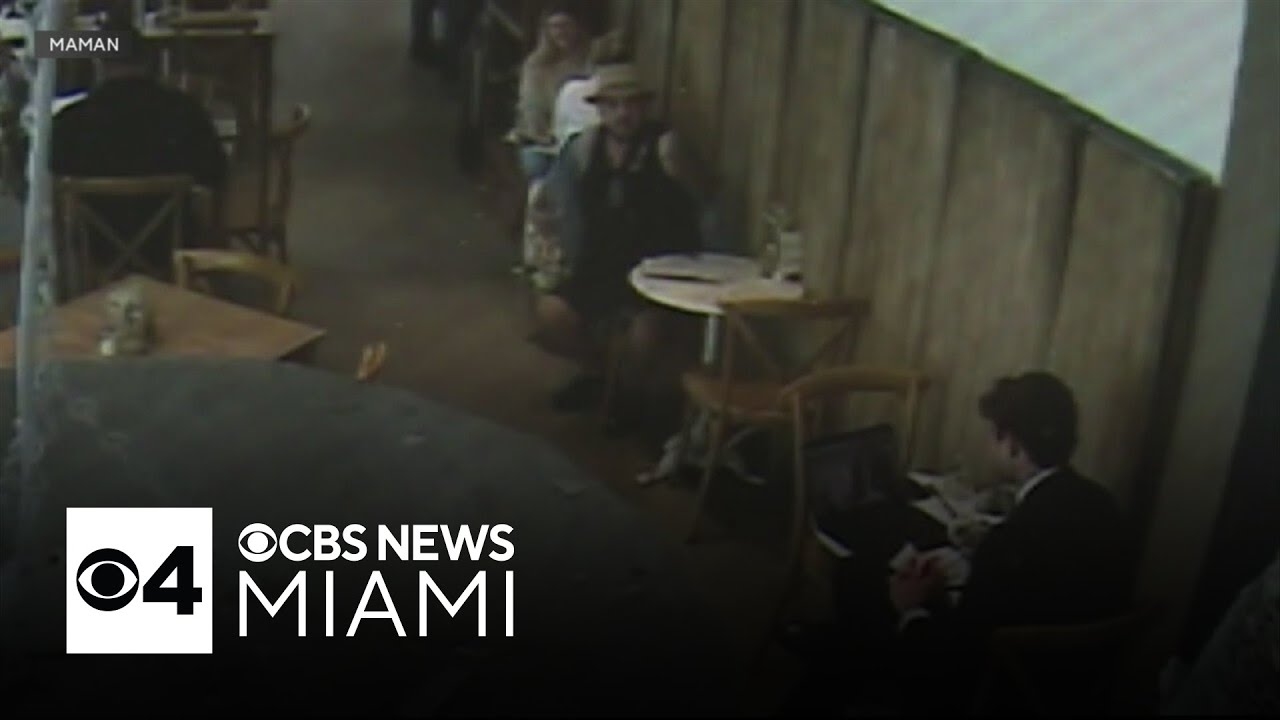 South Miami Police search for suspect in theft caught on video
