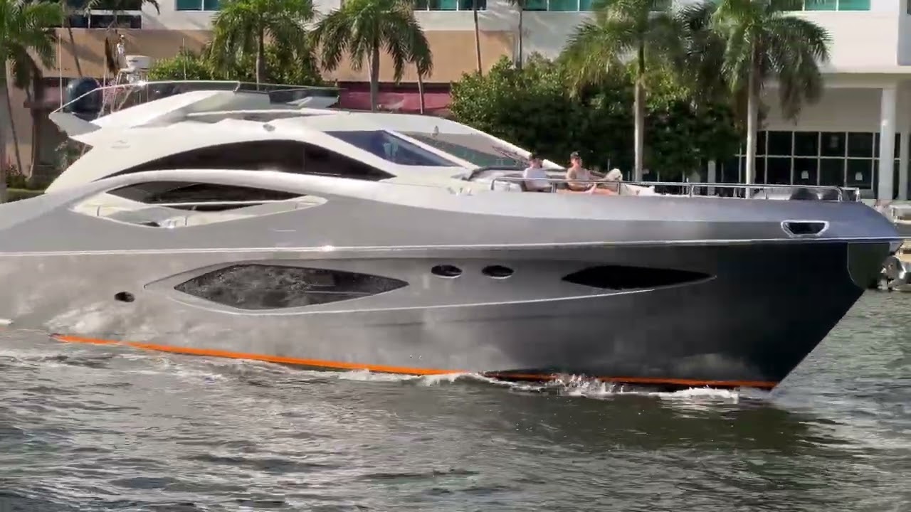 2019 Numarine 80 looking fine and charter Ready