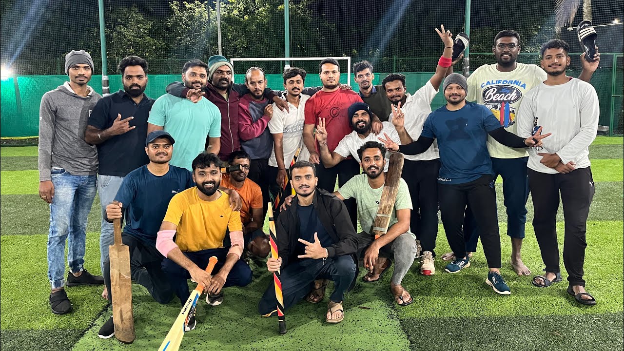 Vlog-2 Cricket match with boys🔥 #gullycricket #cricket #friends 