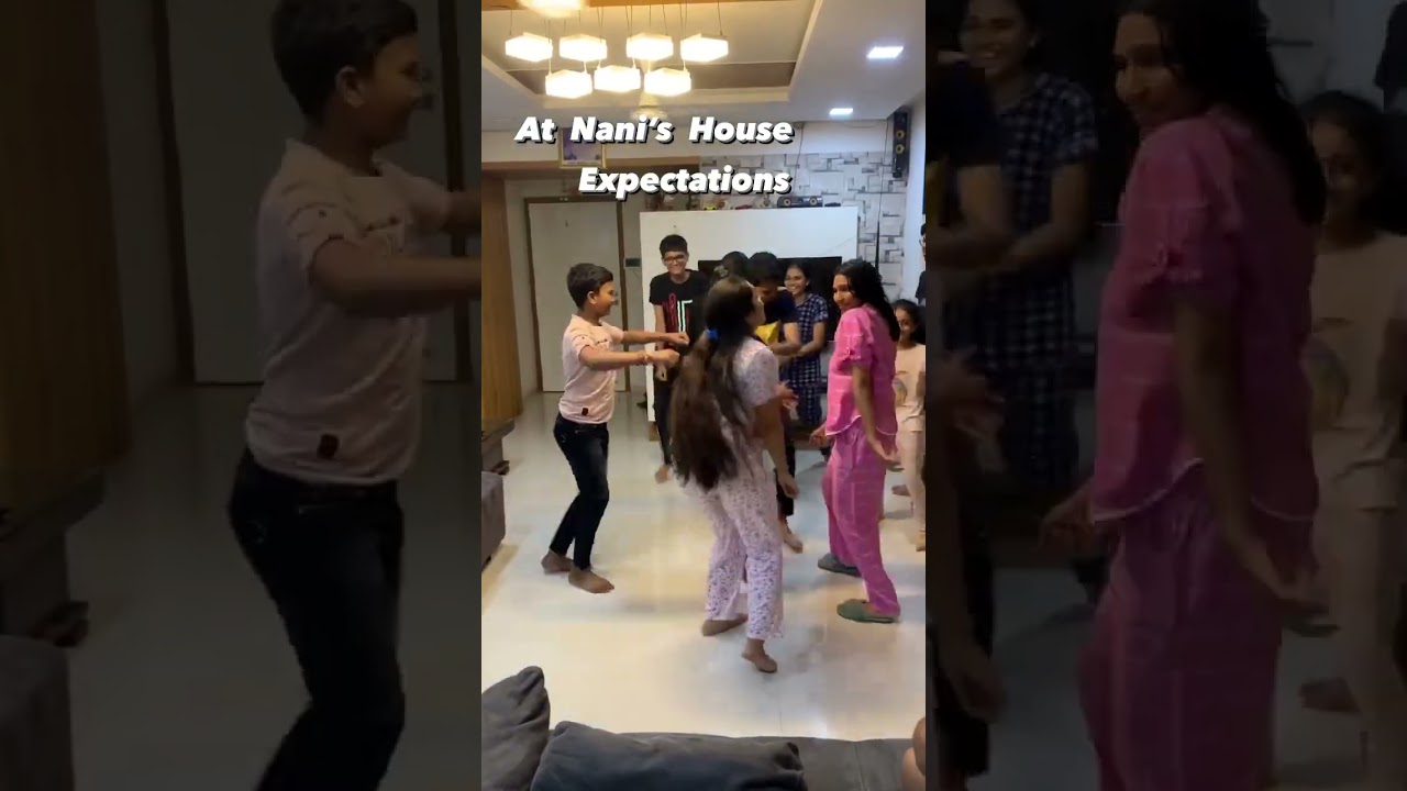 At Nani&rsquo;s House// Expectations vs Reality// #short #fun #cousins #reels