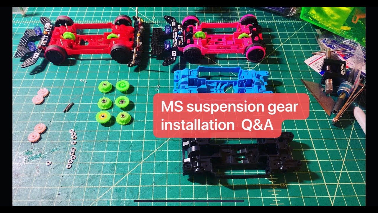 [Mini 4WD] Год 2020 MS Suspension / MS Flex, как отрегулировать передачу/плавающую передачу на MS...