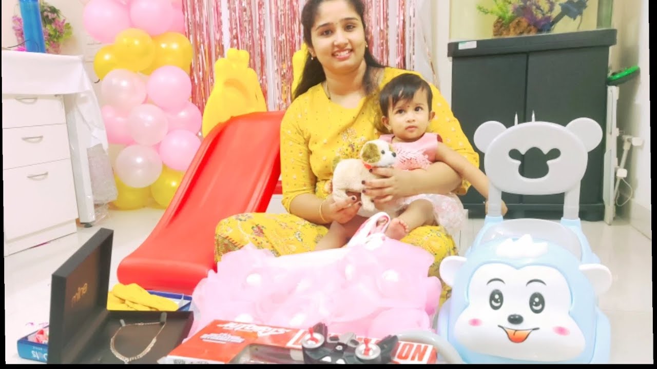 ಸಮನ್ವಿ Birthdayಗೆ ಏನೆಲ್ಲಾ gifts 🎁ಬಂದಿದೆ | Samanvi's reaction to her gifts | Kannada vlog