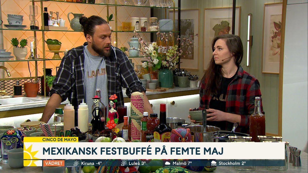 Cinco de Mayo firas med fest och god mat – så fixar du Mexikansk festbuffé - Nyhetsmorgon (TV4)