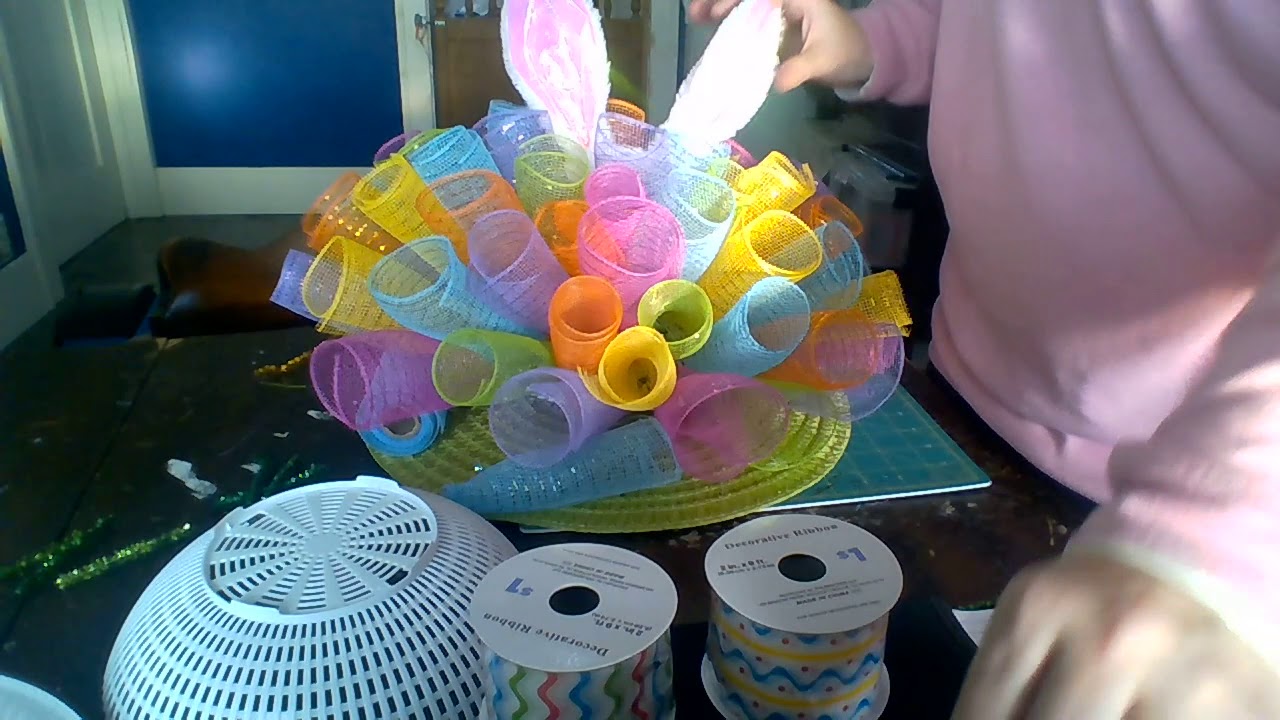 Easter 2018 centerpiece instructions