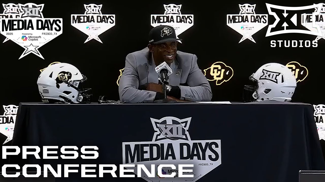 Colorado's Deion Sanders Press Conference | Big 12 Football Media Days Powered by Microsoft Copilot