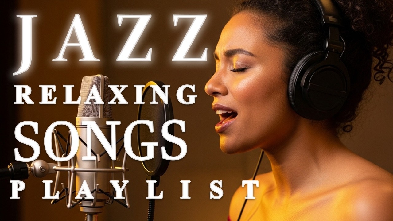 Smooth Jazz Evening Lounge | Vokal Wanita Lembut untuk Penyembuhan