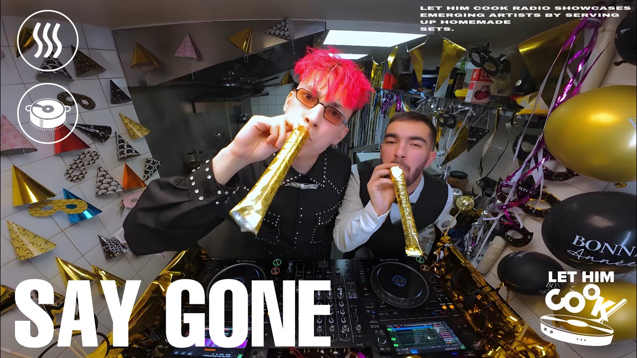 SAY GONE | LET HIM COOK radio - New Year's Menu 