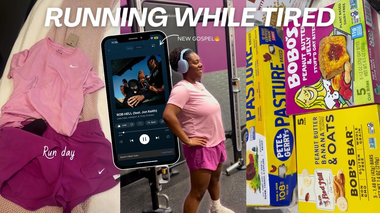 I'm RUNNING on EMPTY! DAY2 of My 5K Training Vlog